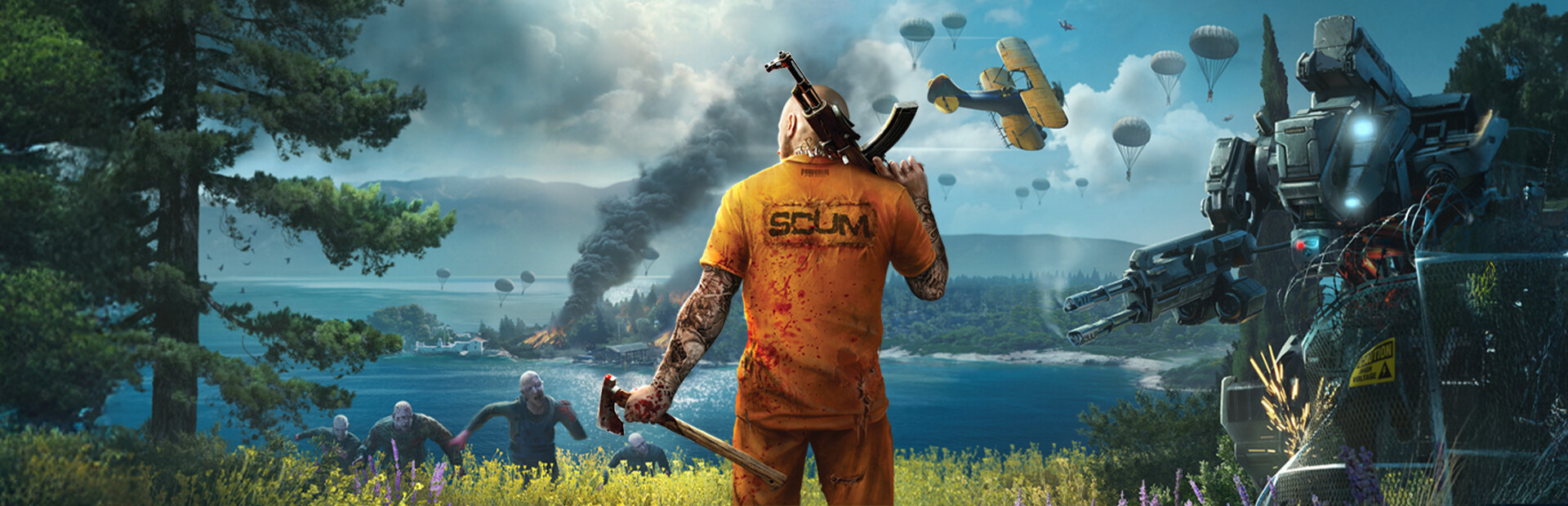 SCUM cover art for cheat articles on Daily Gaming Articles